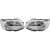DESIGNSCHEINW.SET      T6, passend für 15-19      KLARGL./CHROME