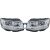 DESIGNSCHEINW.SET      T6, passend für 15-19      KLARGL./CHROME