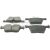 Bremsbeläge hinten passend für AUDI A3, AUDI Q2, AUDI Q3, AUDI TT, AUDI (FAW) A3, CUPRA ATECA, SEAT ATECA, SEAT LEON, SEAT LEON ST, SEAT TARRACO, SKODA KAROQ, SKODA KODIAQ, SKODA SUPERB, VW ARTEON, VW ATLAS, VW ATLAS CROSS SPORT,