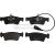 Bremsbeläge hinten passend für VW CALIFORNIA, VW MULTIVAN, VW TOUAREG, VW TRANSPORTER
