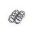 Schraubenfeder vorderachse satz passend für AUDI A3, SKODA OCTAVIA, SKODA YETI, VW BEETLE, VW CADDY, VW CADDY ALLTRACK, VW EOS, VW GOLF, VW GOLF PLUS, VW GOLF VAN, VW JETTA, VW TOURAN, VW (FAW) GOLF, VW (FAW) SAGITAR