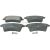 Bremsbeläge vorne - reparatursatz passend für MERCEDES-BENZ CITAN, RENAULT DOKKER, RENAULT KANGOO, RENAULT KANGOO BE BOP, RENAULT KANGOO / GRAND KANGOO, RENAULT KOREA KANGOO