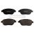 Bremsbeläge vorne passend für CITROEN BERLINGO, CITROEN BERLINGO / BERLINGO FIRST, CITROEN BERLINGO MULTISPACE, CITROEN C3, CITROEN C3 AIRCROSS, CITROEN C4, CITROEN C4 AIRCROSS, CITROEN XSARA, CITROEN XSARA PICASSO, OPEL CORSA, PE
