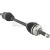 Antriebswelle links passend für CITROEN C3 PICASSO, CITROEN C4, CITROEN C4 PICASSO, PEUGEOT 2008, PEUGEOT 207, PEUGEOT 207 CC, PEUGEOT 207 SW, PEUGEOT 208, PEUGEOT 3008, PEUGEOT 308, PEUGEOT 308 CC, PEUGEOT 308 SW, PEUGEOT 408, PE
