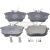 Bremsbeläge hinten - reparatursatz passend für MITSUBISHI CARISMA, MITSUBISHI COLT, MITSUBISHI COLT CZC, MITSUBISHI SPACE STAR, VOLVO S40, VOLVO V40