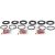 Bremssattel vorne, reparatursatz passend für LAND ROVER DISCOVERY, LAND ROVER RANGE ROVER, LAND ROVER RANGE ROVER SPORT