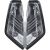 DESIGNRÜCKL.SET GD. PUNTO, passend für 05-09                  LED