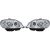 DESIGNSCHEINWERF.SET SAXO, passend für 99-03 KLARGLAS CHROM.F.LWR