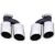 AUSPUFFBLENDE      A4 B9, passend für 15-19         SPORT-OPTIK,