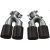 SPORTAUSPUFFBLENDEN G30/31 passend für 17-24             SCHWARZ,