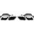 SPORTAUSPUFFBLENDEN  W205, passend für 19->>     SPORT C63-OPTIK,