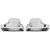 SPORTAUSPUFFBLENDEN  W117, passend für 13-16      SPORT 45-OPTIK,