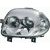 SCHEINWERFER RE.     CLIO, passend für 98-01            DE-HB3-H7 260107973R
