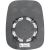 SP.GLAS R/L KUBIST;KANGOO, passend für 01-09           BEIDSEITIG 9636600QAN
