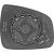 SP.GLAS LI.   DACIA LOGAN, passend für 08-13 6001549716