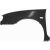 KOTFLÜGEL RE.  SEAT IBIZA, passend für 96-04       OVALES BL.LOCH 6K0 821 022 B