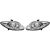 DESIGNSCHEINW.SET    LEON, passend für 04-09       KLARGLAS/CHROM