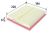 Luftfilter Filtereinsatz 220mm VALEO für LEXUS NX (_Z1_)