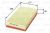 Luftfilter Filtereinsatz 286mm VALEO für FORD KA (RB_)