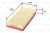 Luftfilter Filtereinsatz 320mm VALEO für FORD MONDEO II