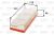 Luftfilter Filtereinsatz 322mm VALEO für AUDI A4 B8