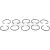 Seegering passend für MITSUBISHI 3000 GT, MITSUBISHI DELICA / SPACE GEAR, MITSUBISHI ENDEAVOR, MITSUBISHI GTO, MITSUBISHI L200, MITSUBISHI L200 / TRITON, MITSUBISHI L 300, MITSUBISHI L400, MITSUBISHI PAJERO, MITSUBISHI PAJERO CLAS