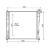 KÜHLER passend für HYUNDAI IX35 08/2009 253102Y010