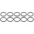 Dichtring o-ring, klimaleitung passend für AUDI A1, AUDI A2, AUDI A3, AUDI A4, AUDI A5, AUDI A6, AUDI A6 Allroad, AUDI A7, AUDI A8, AUDI ALLROAD, AUDI CABRIOLET, AUDI E-TRON, AUDI Q5, AUDI R8, AUDI TT, AUDI (FAW) A4, AUDI (FAW) A4