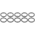 Der ring der düse des brennstoffes passend für BMW 1, BMW 3, BMW 5, BMW 6, BMW 7, BMW X1, BMW X3, BMW X5, BMW X6, BMW Z4, BMW (BRILLIANCE) X1, FORD MONDEO, FORD TRANSIT