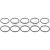 Dichtring, ölsieb kurbelgehäuse passend für AUDI A3, AUDI A4, AUDI A5, AUDI A6, AUDI A6 Allroad, AUDI A7, AUDI A8, AUDI Q5, AUDI Q7, AUDI TT, AUDI (FAW) A4L, AUDI (FAW) A6L, SEAT ALHAMBRA, SEAT CORDOBA, SEAT EXEO, SEAT IBIZA, SEAT
