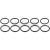 Dichtring ölkühler passend für BMW 1, BMW 3, BMW 5, BMW X1, BMW X3, BMW Z4, BMW (BRILLIANCE) X1, MITSUBISHI L200 / TRITON, MITSUBISHI PAJERO SPORT, NISSAN 100NX, NISSAN 180SX, NISSAN 200SX, NISSAN AD Van, NISSAN ALMERA, NISSAN ALM