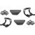 KAPPE SRA LI+RE       F10, passend für SATZ KAPPE SRA LI/RE 51118048019