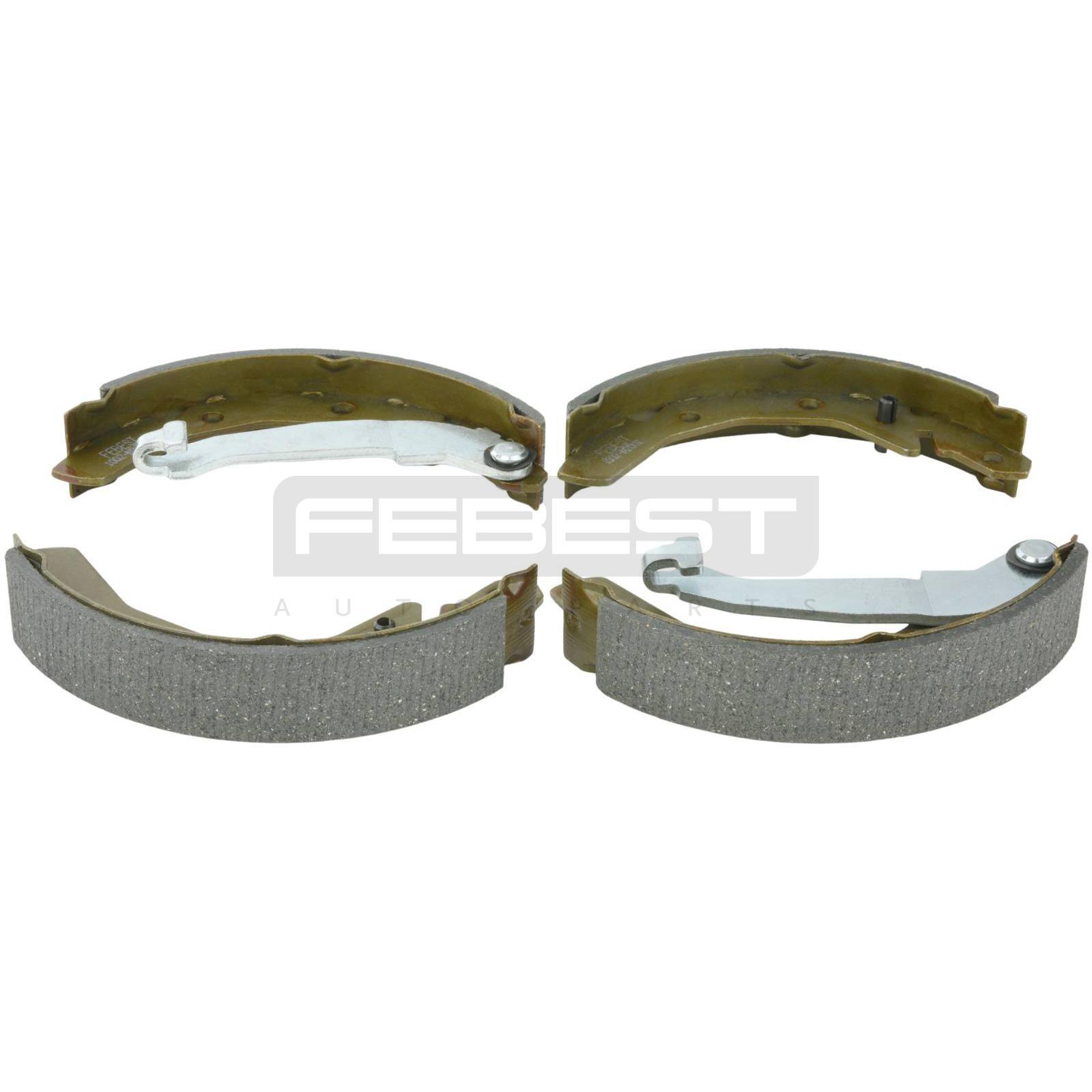 Bremsbacken hinten passend für CHEVROLET MATIZ, CHEVROLET SPARK