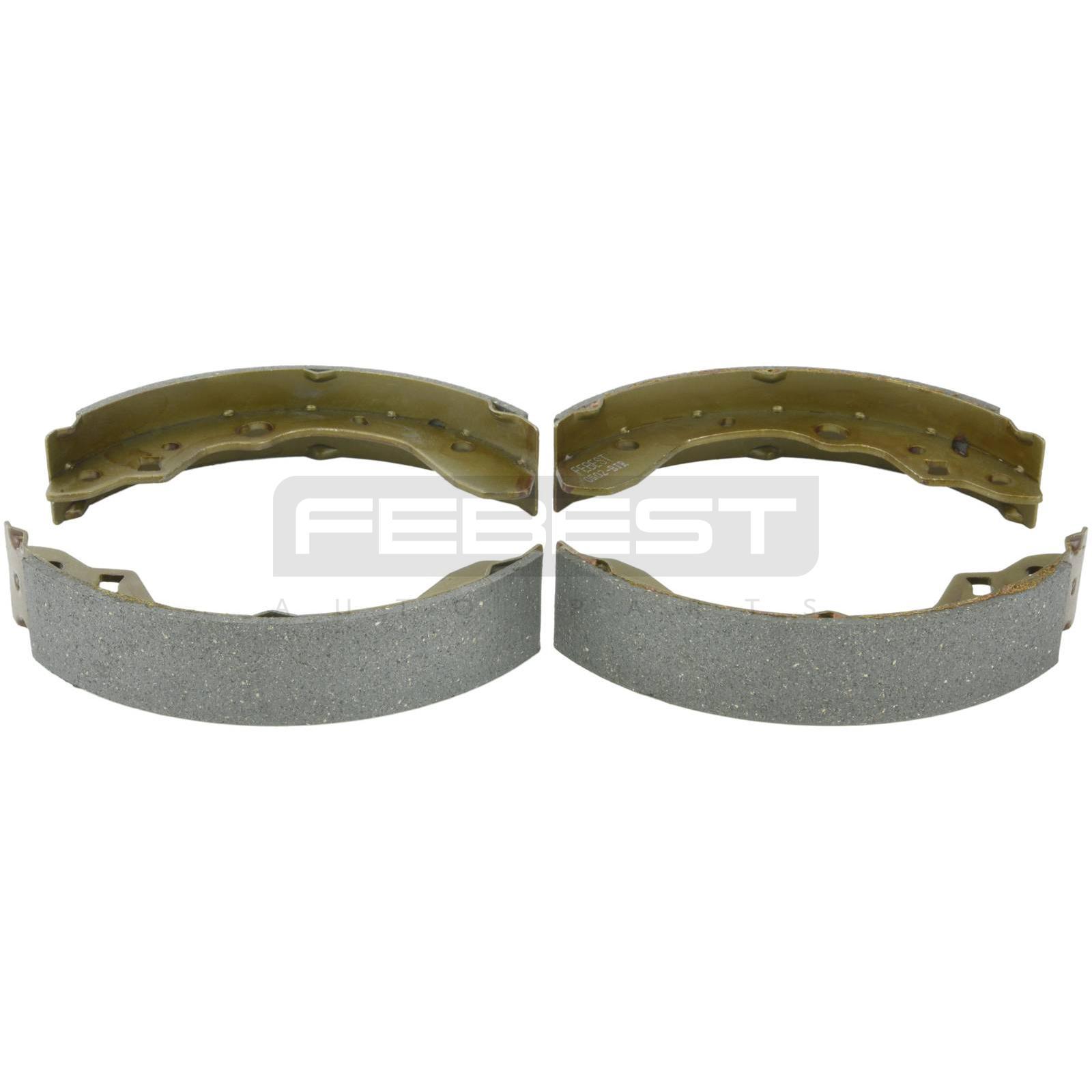 Bremsbacken hinten passend für MAZDA 323 F, MAZDA 323 S