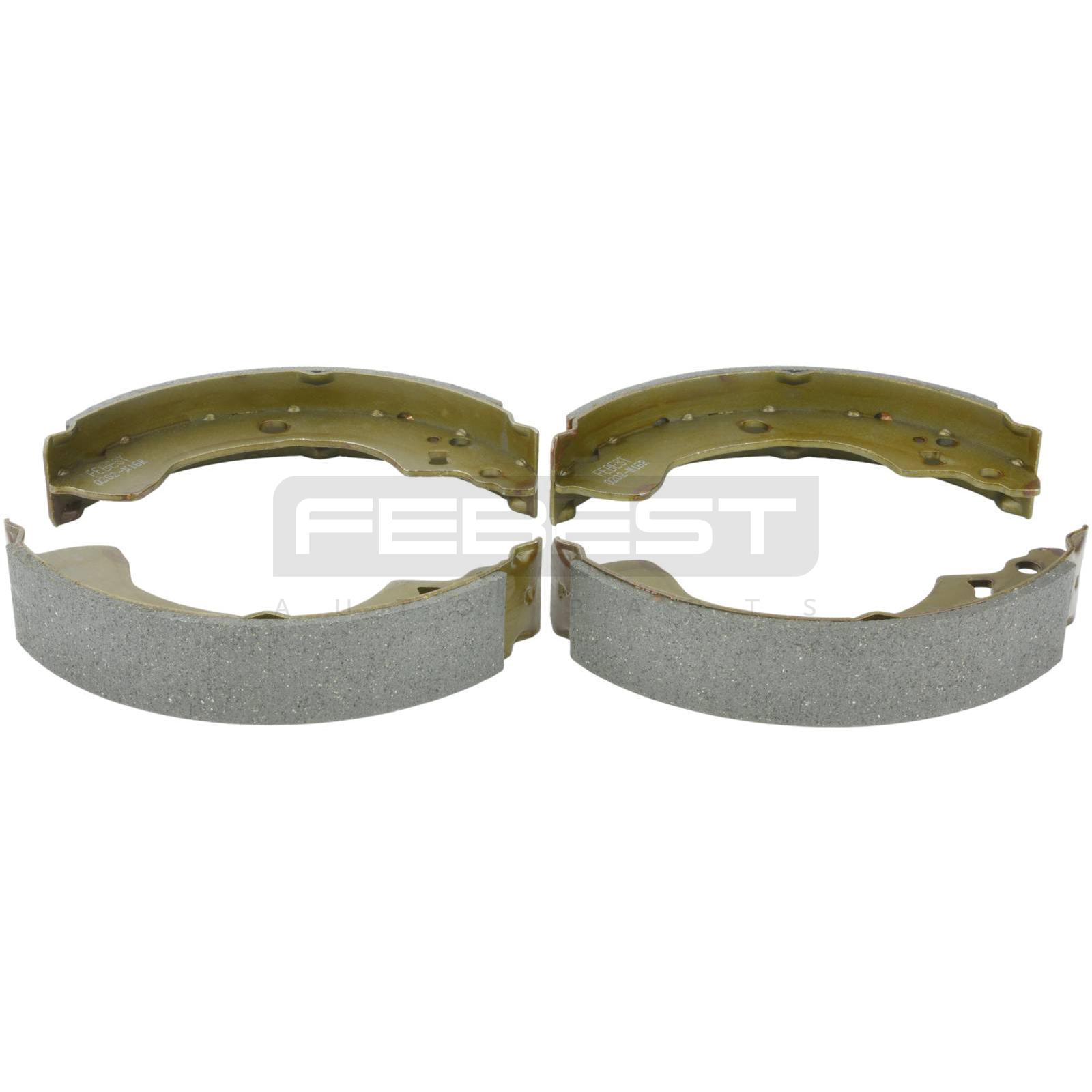 Bremsbacken hinten passend für NISSAN ALMERA, NISSAN BLUEBIRD SYLPHY, NISSAN PRIMERA, NISSAN SENTRA, NISSAN SUNNY