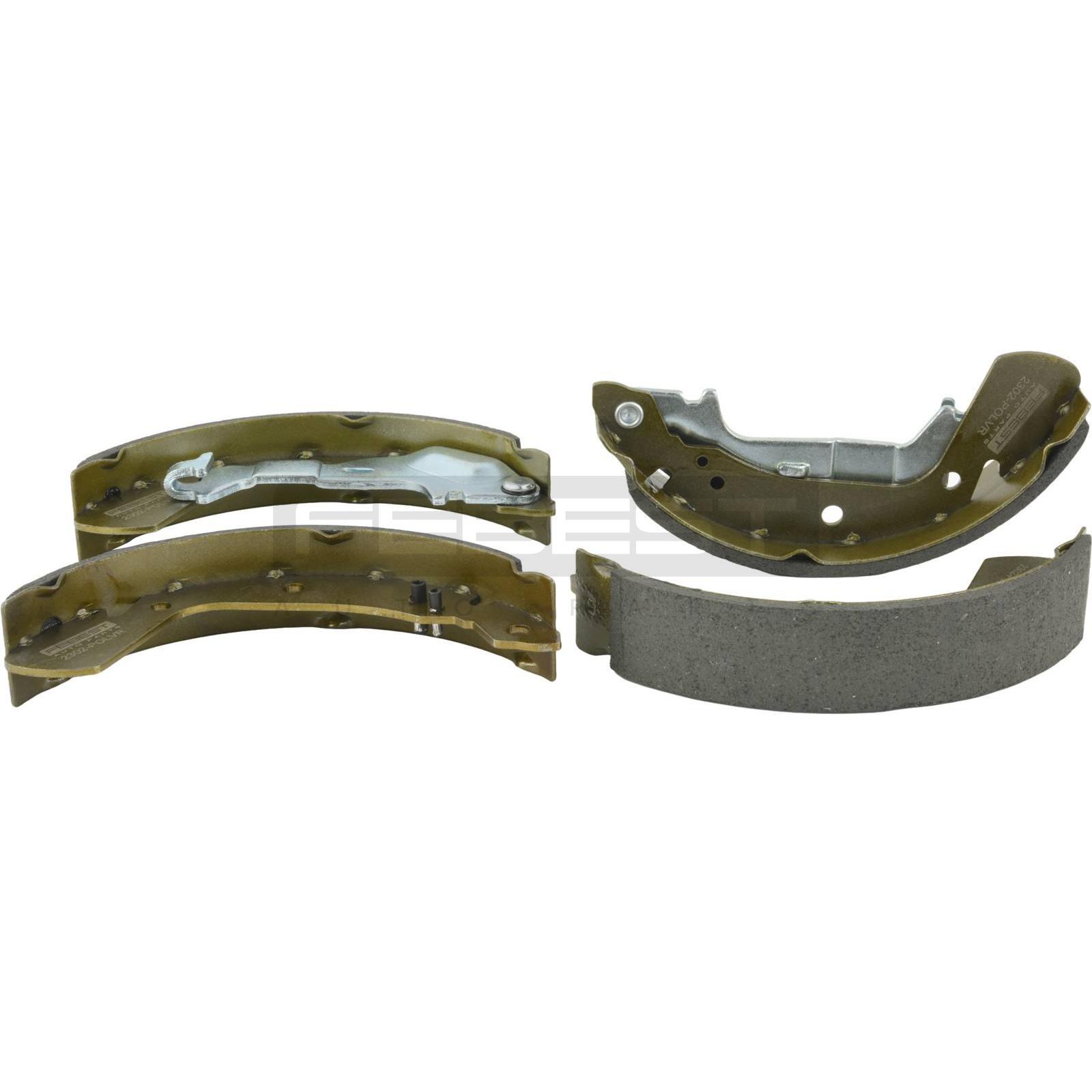 bremsbacken hinten passend für SKODA FABIA, VW AMEO, VW POLO, VW VENTO