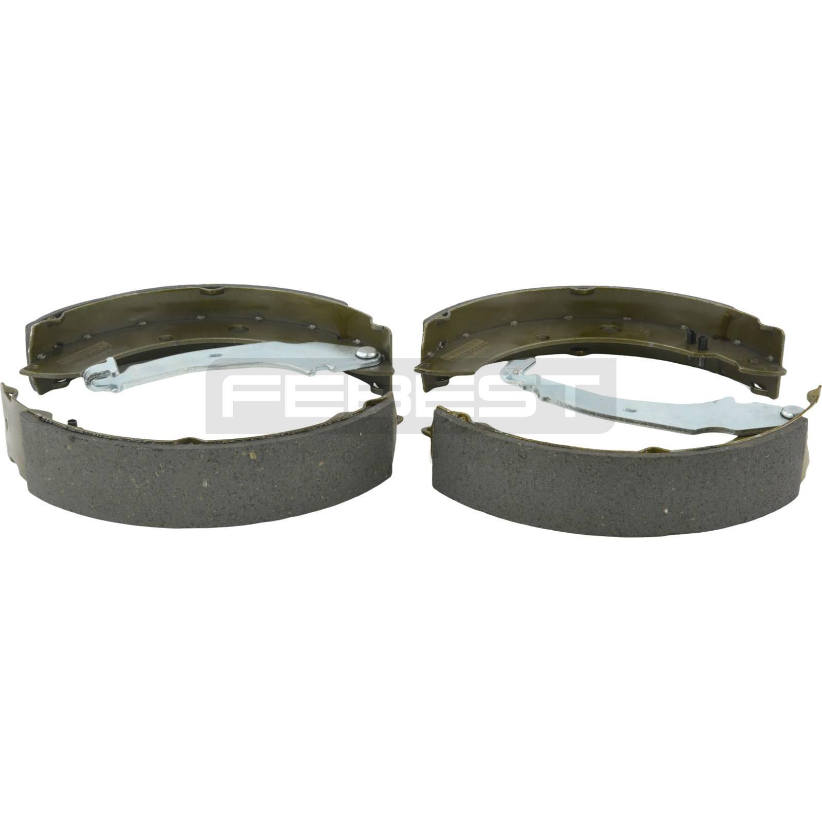 Bremsbacken hinten passend für SKODA RAPID, VW POLO, VW VENTO