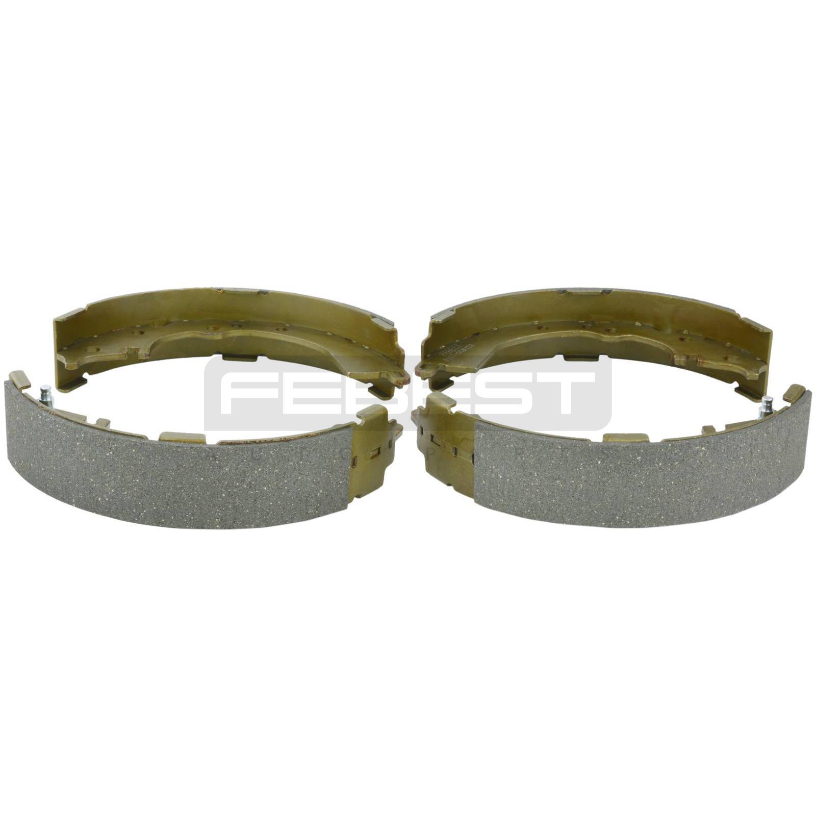 Bremsbacken hinten passend für TOYOTA HILUX