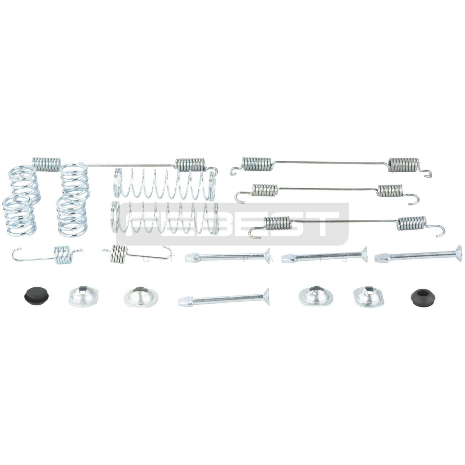 Bremsbacken montagesatz passend für DACIA DUSTER, NISSAN TERRANO, RENAULT DUSTER