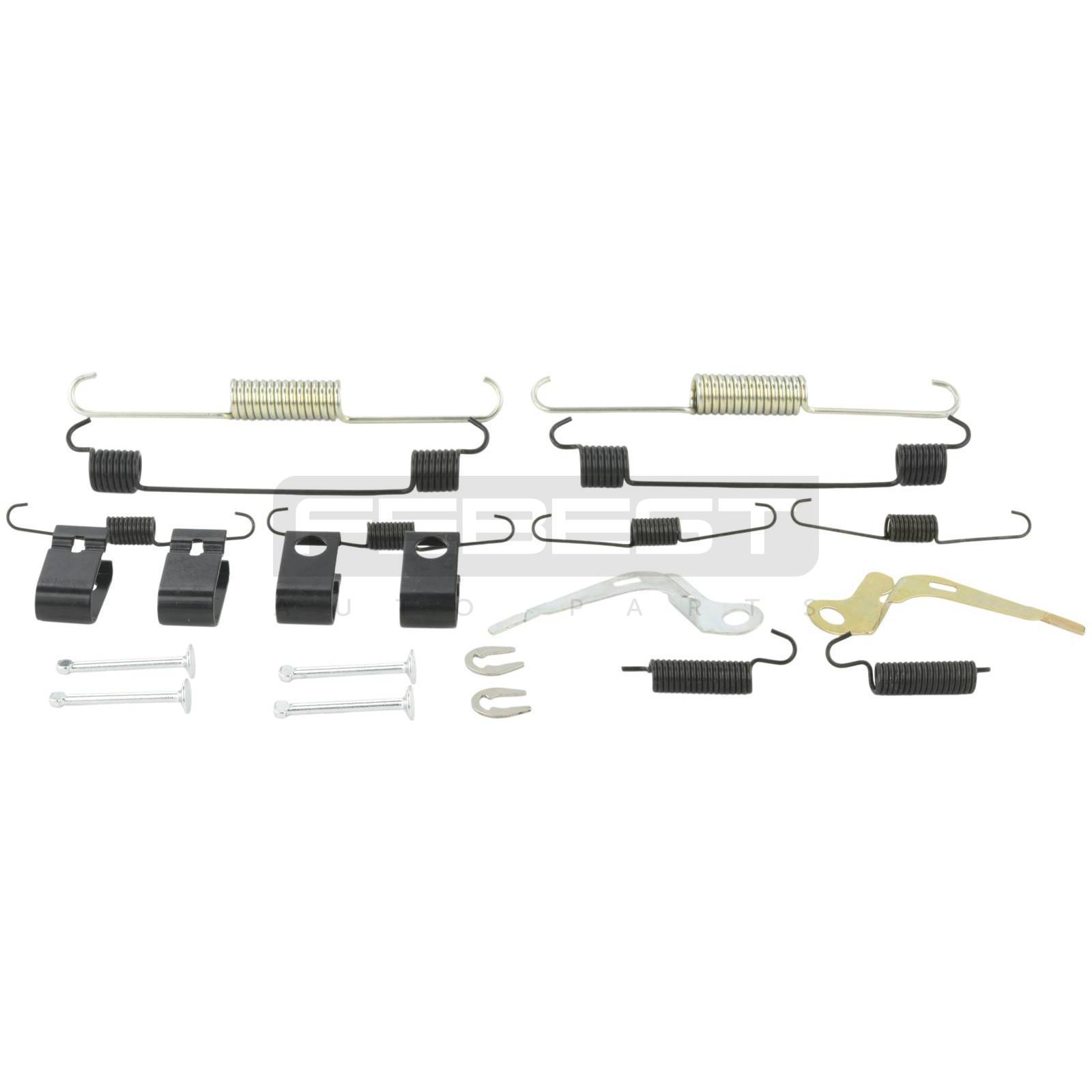 Bremsbacken montagesatz passend für MARUTI BALENO, MARUTI SUZUKI GRAND VITARA, MARUTI SUZUKI SX 4, SANTANA 300, SANTANA 300/350, SUZUKI ALTO K10, SUZUKI APV, SUZUKI BALENO, SUZUKI CARRY, SUZUKI CULTUS, SUZUKI DZIRE, SUZUKI FARMWOR