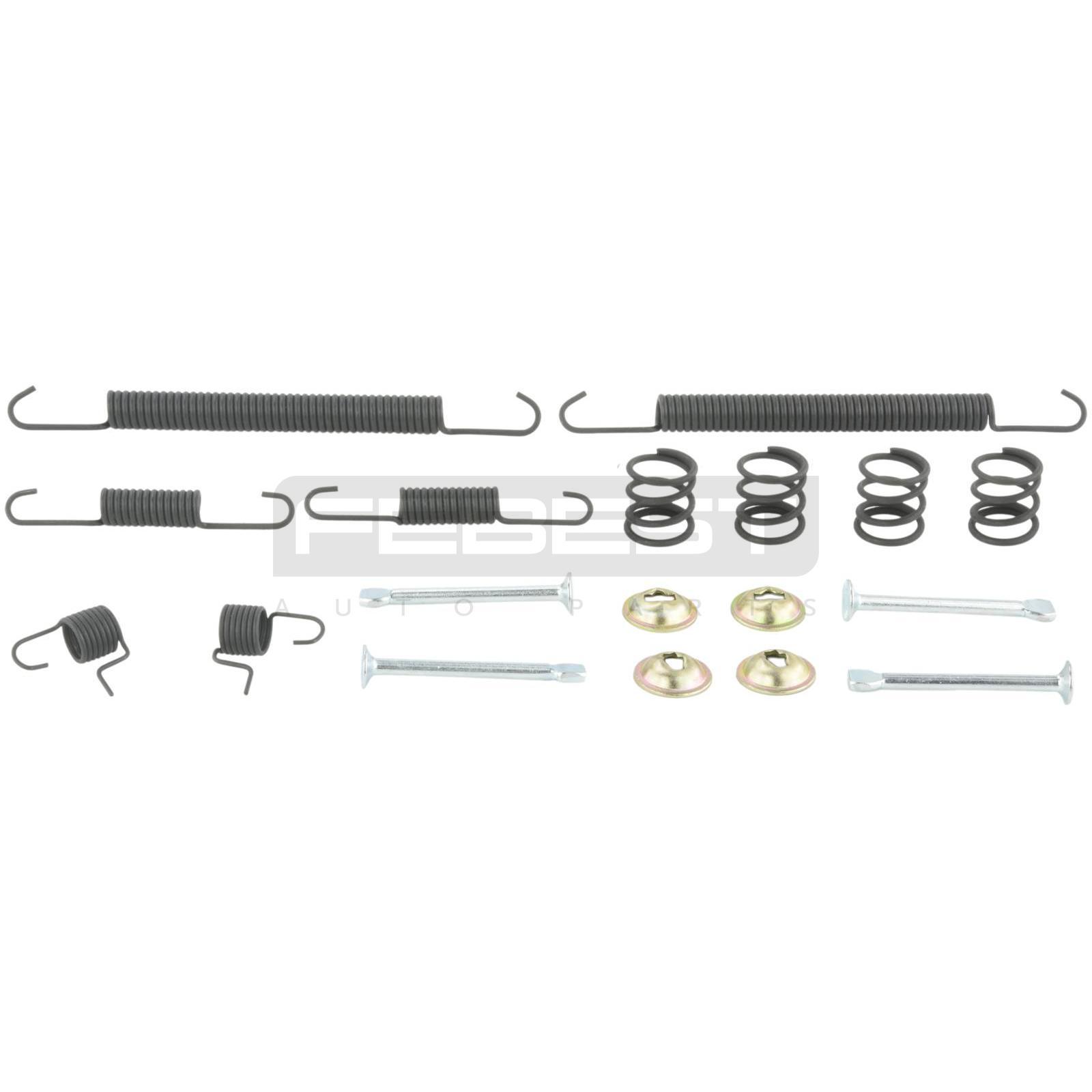 Bremsbacken montagesatz passend für NISSAN 100NX, NISSAN AD Van, NISSAN ALMERA, NISSAN ALMERA Classic, NISSAN BE, NISSAN BLUEBIRD, NISSAN BLUEBIRD SYLPHY, NISSAN CHERRY, NISSAN EXA, NISSAN LUCINO, NISSAN MICRA, NISSAN NOTE, NISSAN