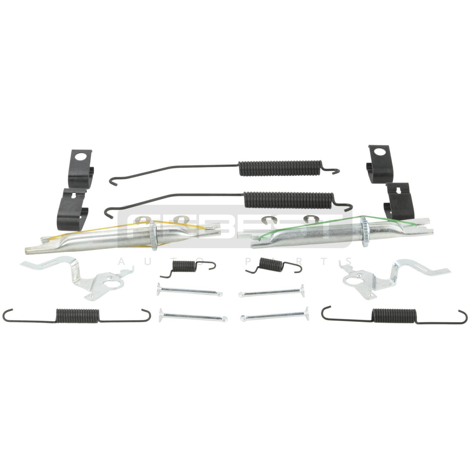 Bremsbacken montagesatz passend für NISSAN NAVARA NP300, NISSAN TERRA