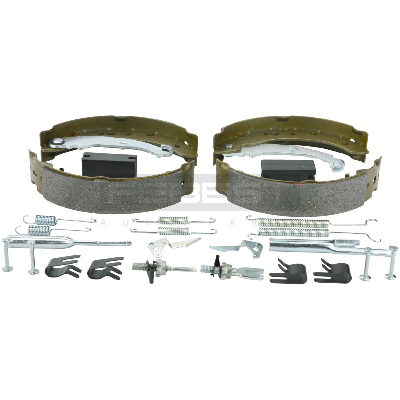 Bremsbackensatz hinten passend für MITSUBISHI COLT