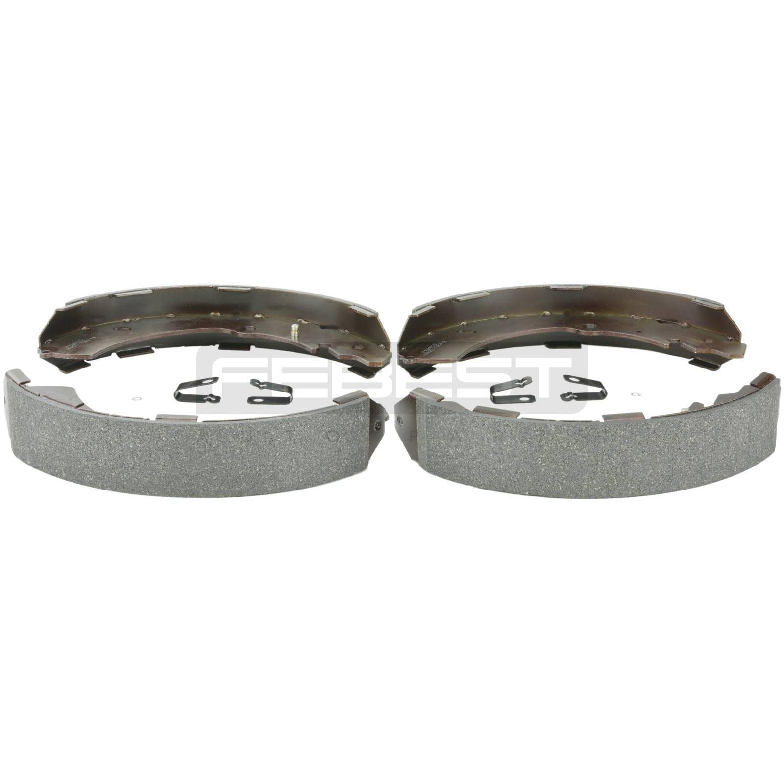 Bremsbackensatz hinten passend für MITSUBISHI L200, MITSUBISHI L200 / TRITON, MITSUBISHI PAJERO SPORT, SUBARU EXIGA, SUBARU LEGACY