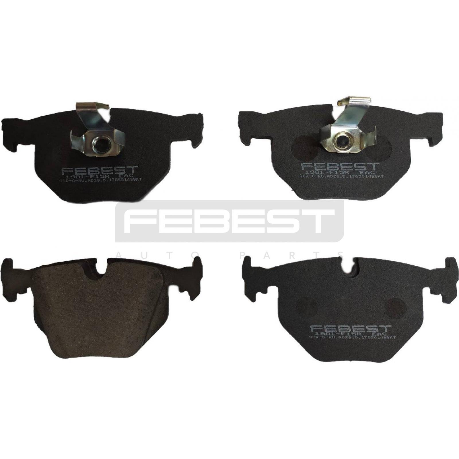 Bremsbeläge hinten passend für BMW 7, BMW X5, BMW X6