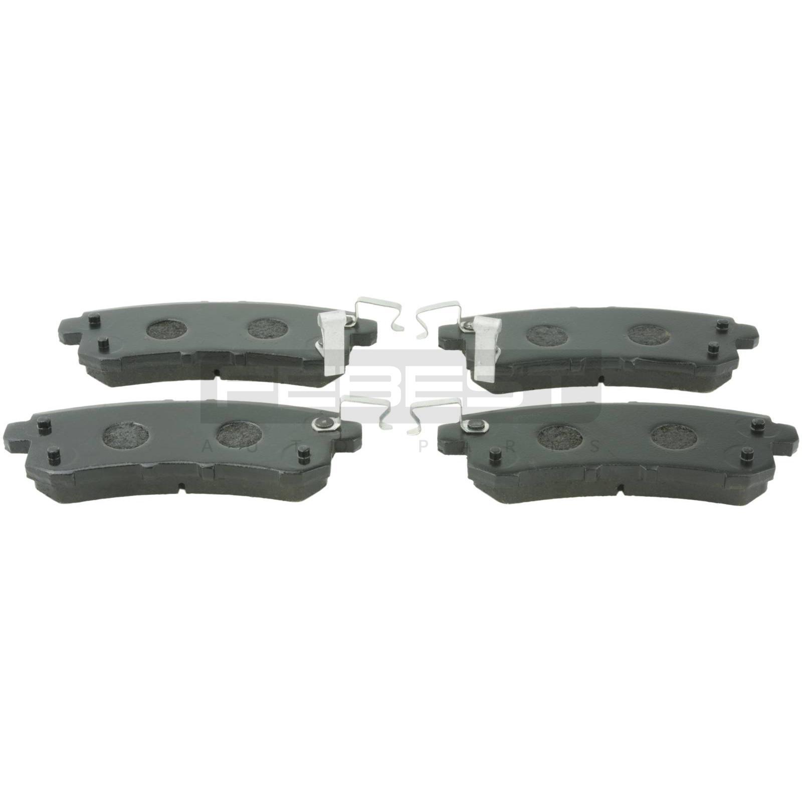 Bremsbeläge hinten passend für INFINITI QX56, NISSAN ARMADA, NISSAN PATROL