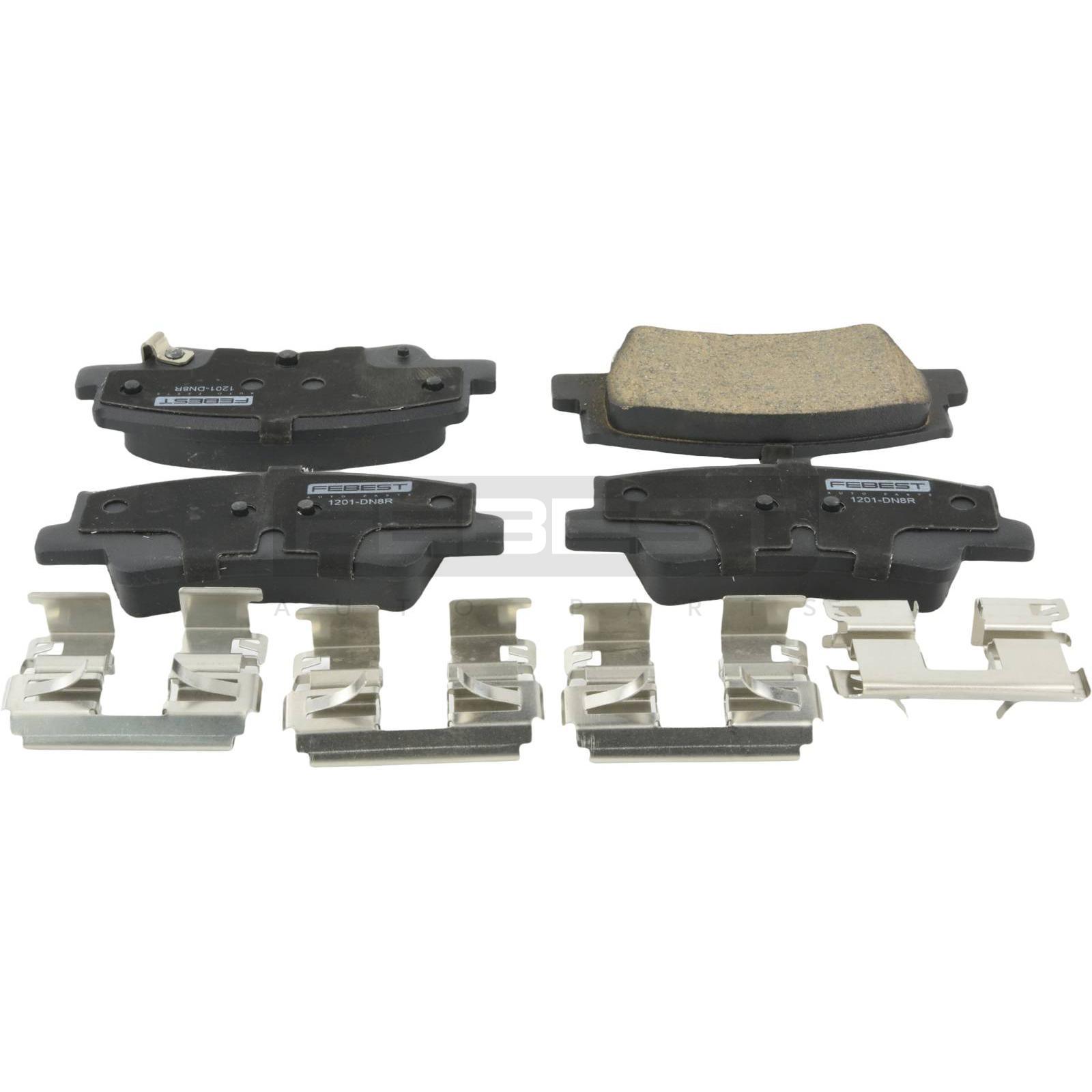 bremsbeläge hinten - reparatursatz passend für HYUNDAI GRANDEUR, HYUNDAI ix35, HYUNDAI SONATA, HYUNDAI TUCSON, HYUNDAI (BEIJING) SONATA, HYUNDAI (BEIJING) TUCSON, KIA K5, KIA K8, KIA NIRO, KIA OPTIMA, KIA SPORTAGE, KIA SPORTAGE-AC