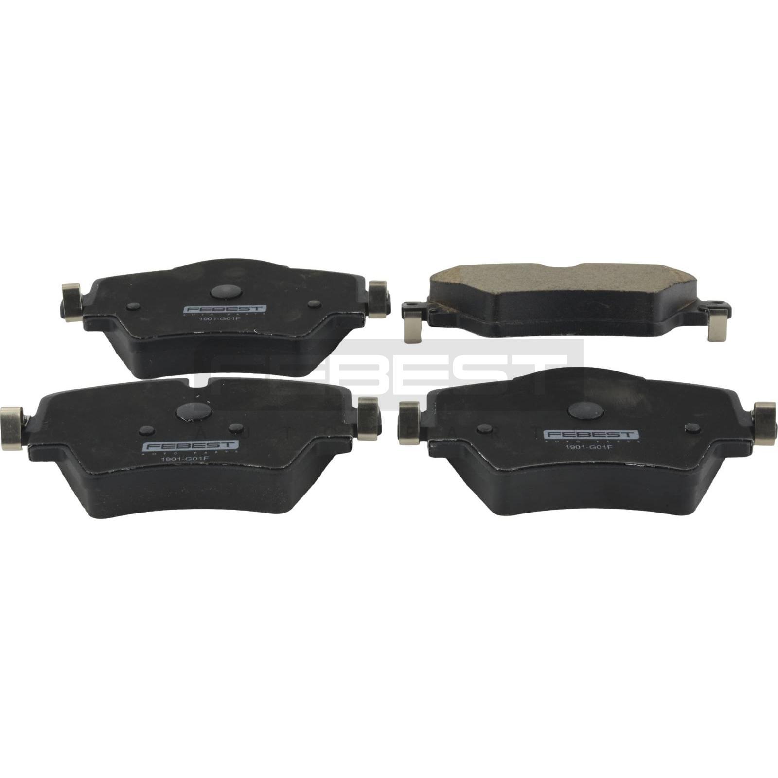 bremsbeläge vorne passend für BMW 1, BMW 2, BMW 3, BMW 4, BMW 5, BMW X1, BMW X2, BMW X3, BMW X4, BMW Z4, BMW (BRILLIANCE) X1, BMW (BRILLIANCE) X2, BMW (BRILLIANCE) X3, MINI MINI, MINI MINI CLUBMAN, MINI MINI COUNTRYMAN, TOYOTA SUP