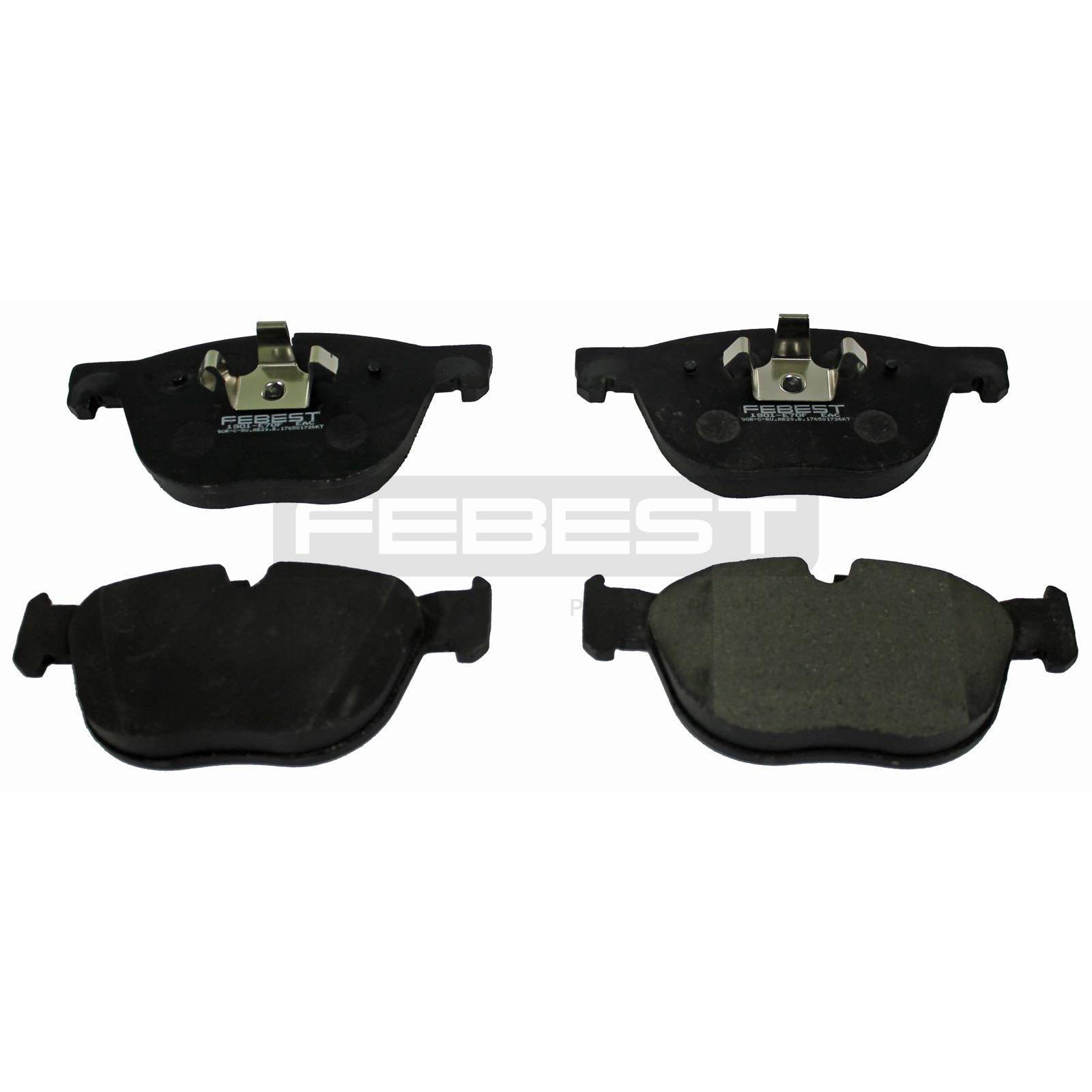 Bremsbeläge vorne passend für BMW X4, BMW X5, BMW X6