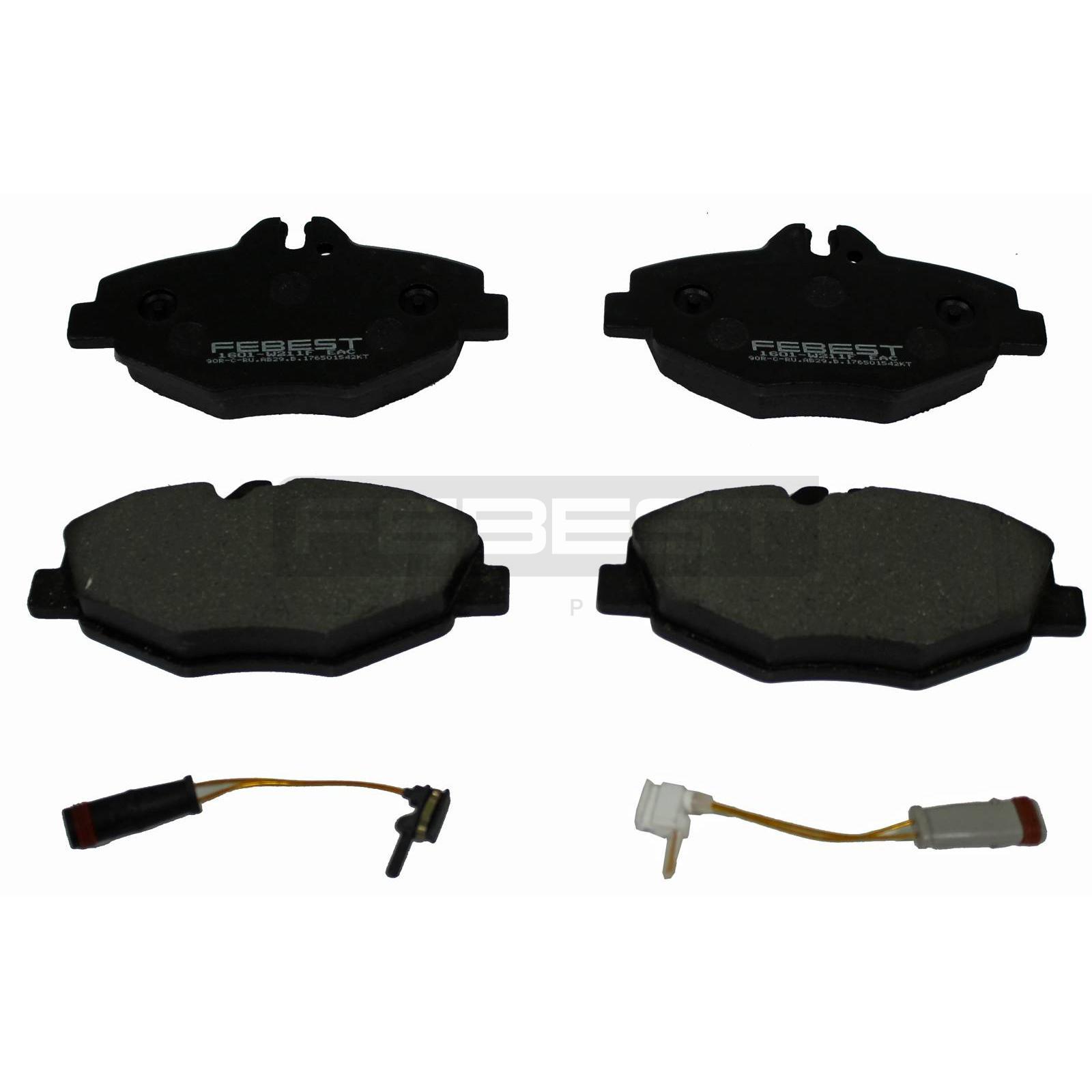 Bremsbeläge vorne passend für MERCEDES-BENZ E-CLASS